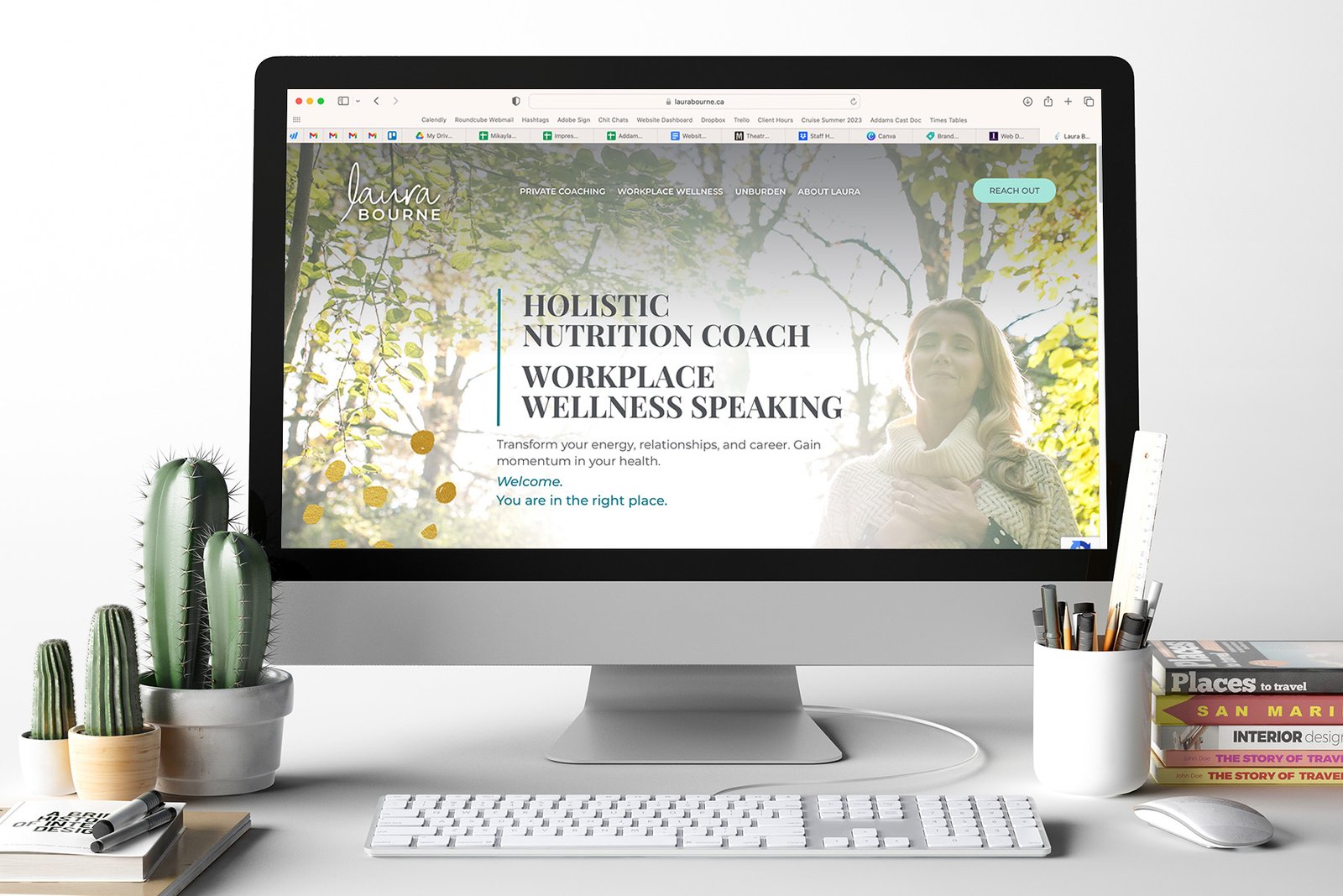 Website Design - Laura Bourne Wellness