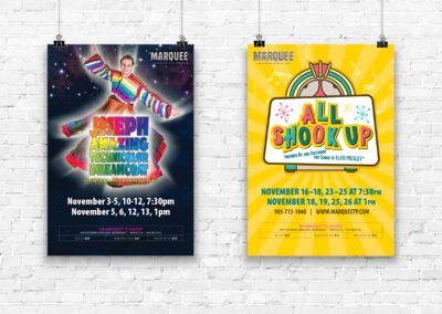 Graphic Design - Musical theatre show posters