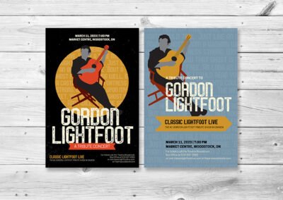 Gordon Lightfoot Tribute Concert Poster
